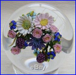 Ken Rosenfeld, Flower-Bouquet, Paperweight, Briefbeschwerer