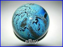 Large JOSH SIMPSON NEW MEXICO POSSIBLY INHABITED PLANET PAPERWEIGHT Blues, 3