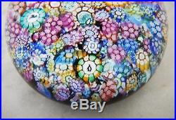 Limited Edition PERTHSHIRE Millefiori Multi-Colored Miniature Glass Paperweight
