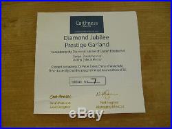 Ltd Ed Caithness QEII Diamond Jubilee Prestige Garland Paperweight(7/30)