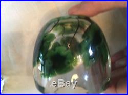 Lundberg Art Glass Jar/lid