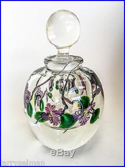 Lundberg Studios Paperweight Perfume signed LS/DS 1986