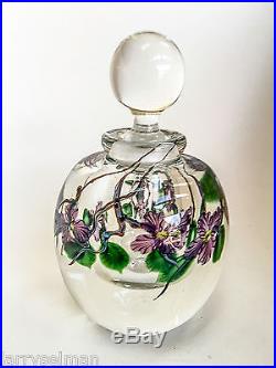 Lundberg Studios Paperweight Perfume signed LS/DS 1986