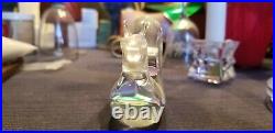 Magnificent Signed Steuben Crystal Snail Figurine Paperweight 3 x 3.5