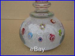 Magnificent St. Louis signed/dated Medici vase paperweight in mint condition