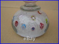 Magnificent St. Louis signed/dated Medici vase paperweight in mint condition