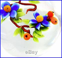 Mayauel WARD Blue flowers and Orange Berries