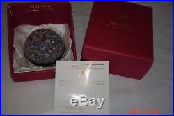 Millefiori Perthshire Paperweights End Of Day Weight 2 3/4 Mint In Box 1999 Coa