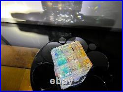 NASA Uranium Crystal Dichroic Art 3D Stain Glass Cube Minecraft Storms Rubik UAP