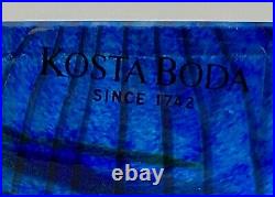 NEW Kosta Boda Journey Art Glass Fine Swedish Crystal Artist Bertil Vallien