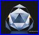 NEW in BOX STEUBEN Glass OCTRON ornament crystal paperweight PRISM galaxy art