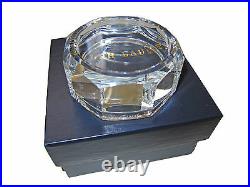 New Ralph Lauren Home Collection K9 Glass Modern Crystal Desk Paperweight in Box