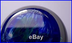 Orient and Flume Studio Art Glass Paperweight Signed Sillars Limited Edition