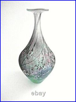 PETER LAYTON British Studio Art Glass vase