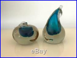 Pair of Murano Art Glass Bookend
