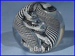 Paperweights Contemporary Art Glass Alloway 3.05 inch Dichroic Quadmania #357