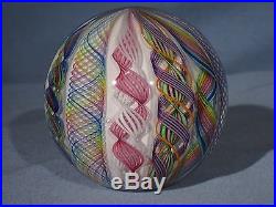 Paperweights Contemporary Art Glass Alloway 3.53inch Dichroic End of Day #40