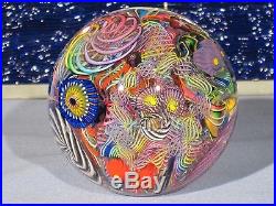 Paperweights Contemporary Art Glass Alloway 3.66nch Dichro Gaffers Revenge#126