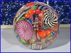 Paperweights Contemporary Art Glass Alloway 3.66nch Dichro Gaffers Revenge#126