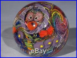 Paperweights Contemporary Art Glass Alloway 3.8inch Dichro Gaffers Revenge#127