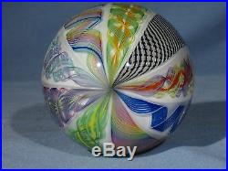 Paperweights Contemporary Art Glass James Alloway 3.16inch End Of Day #36