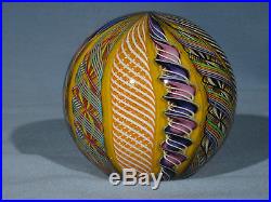Paperweights Contemporary Art Glass James Alloway 3.18 inch End Of Day #29
