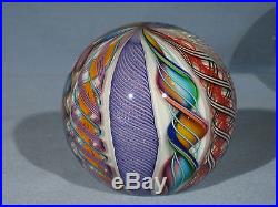 Paperweights Contemporary Art Glass James Alloway 3.28 inch End Of Day #30