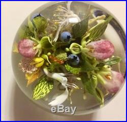 Paul Stankard FLOWERS FRUITS and FIGURES Glass Paperweight ROOT PEOPLE