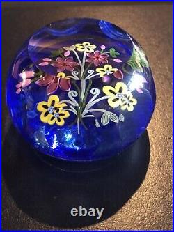 Perthshire 1991 E Boquet Weight Paperweight New In Box