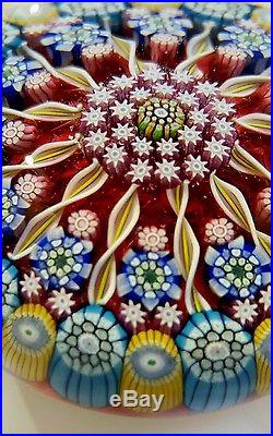 Perthshire Glass Art Paperweight #PP175, 1998 Millefiori GORGEOUS