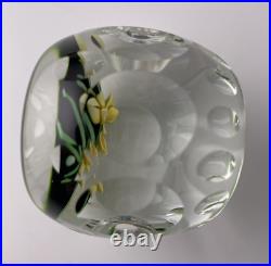 Perthshire LE Scottish Broom 1985E Annual Collection Paperweight Signed WithBox