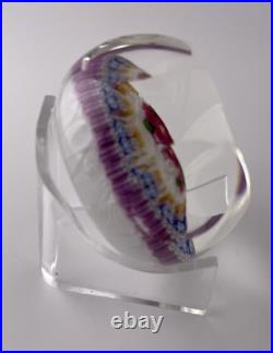 Perthshire Limited Edition Faceted PP181 Signed'P1997' Glass Paperweight WithBox