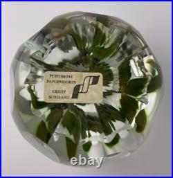 Perthshire Ltd Ed of 150 2000G Large White Bouquet Paperweight Box & Cert 3.2