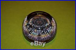 Perthshire Millefiori Facetted Paperweight PP217 Limited Edition 2000