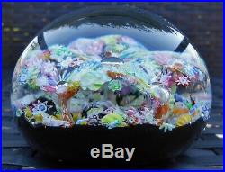 Perthshire Paperweights Millefiori Fountain Aladdins Cave Magnum Paperweight