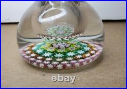 Perthshire Scotland Art Glass Cologne Bottle Paperweight Authentic