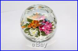 Perthshire Three-dimensional Bouquet Paperweight