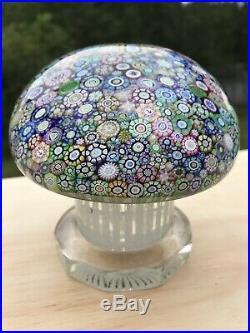 Peter McDougall Perthshire Complex Close Canes Pedestal Paperweight Piedouche