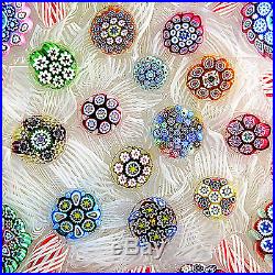 Peter McDougall Spaced Millefiori Canes and Twists on Lace