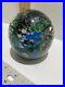 Peter Raos signed 1992 Spring Monet Series Glass Paperweight