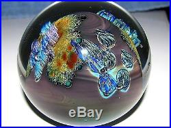 REDUCED! JOSH SIMPSON INHABITED PLANET PAPERWEIGHT Seascape, 3, #5-169,1991