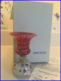 Rare 1977 St Louis Pen Holder Paperweight Numbered With Box And Certificate