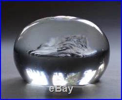 Rare 19thC. CLICHY French Sulphide Paperweight GEORGE WASHINGTON (profile)