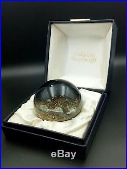 Rare Caithness'Shipwreck' Paperweight, Peter Holmes 1972 Limited Edition 28/50