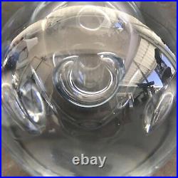 Rare MCM Stromberg Strombergshyttan Swedish Glass Control Bubbles Paperweight