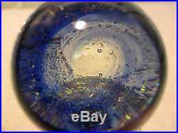 Rare and signed JASON COMPAGNI Huge Dichroic Vortex Marble = 2 3/8 diameter