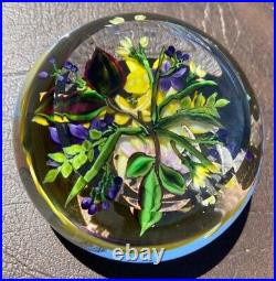 Rick Ayotte 2000 Golden Bouquet Daffodils Paperweight (LE 1 of 25)