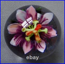 Rick Ayotte Paperweight Passion Flower Miniature 1997 2