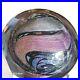 Rollin Karg Art Glass Dichroic Sculpture 6 Signed Paperweight Undated