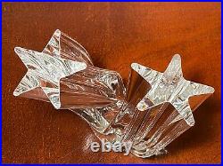 STEUBEN Crystal Art Glass STAR STREAM Figurine Paperweight #8567 by Neil Cohen